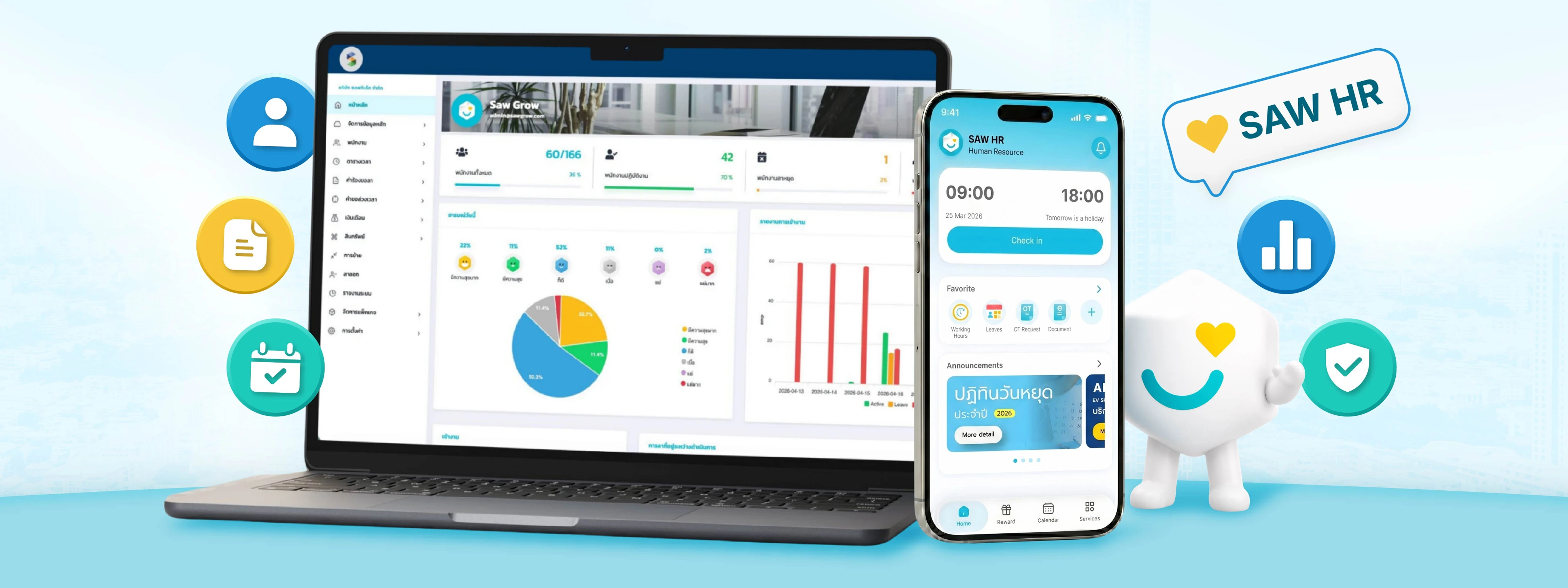 SAW HR product preview
